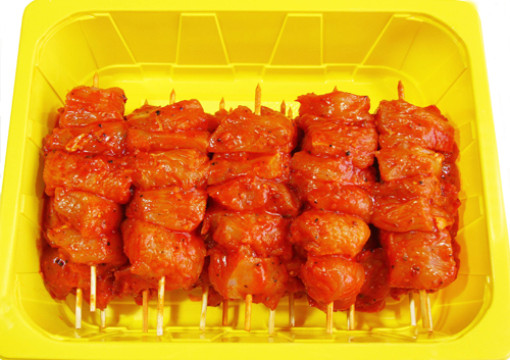 Putenfiletspieße Bella-Italia, Tomatennote
Art.-Nr.: 404130   1,5kg